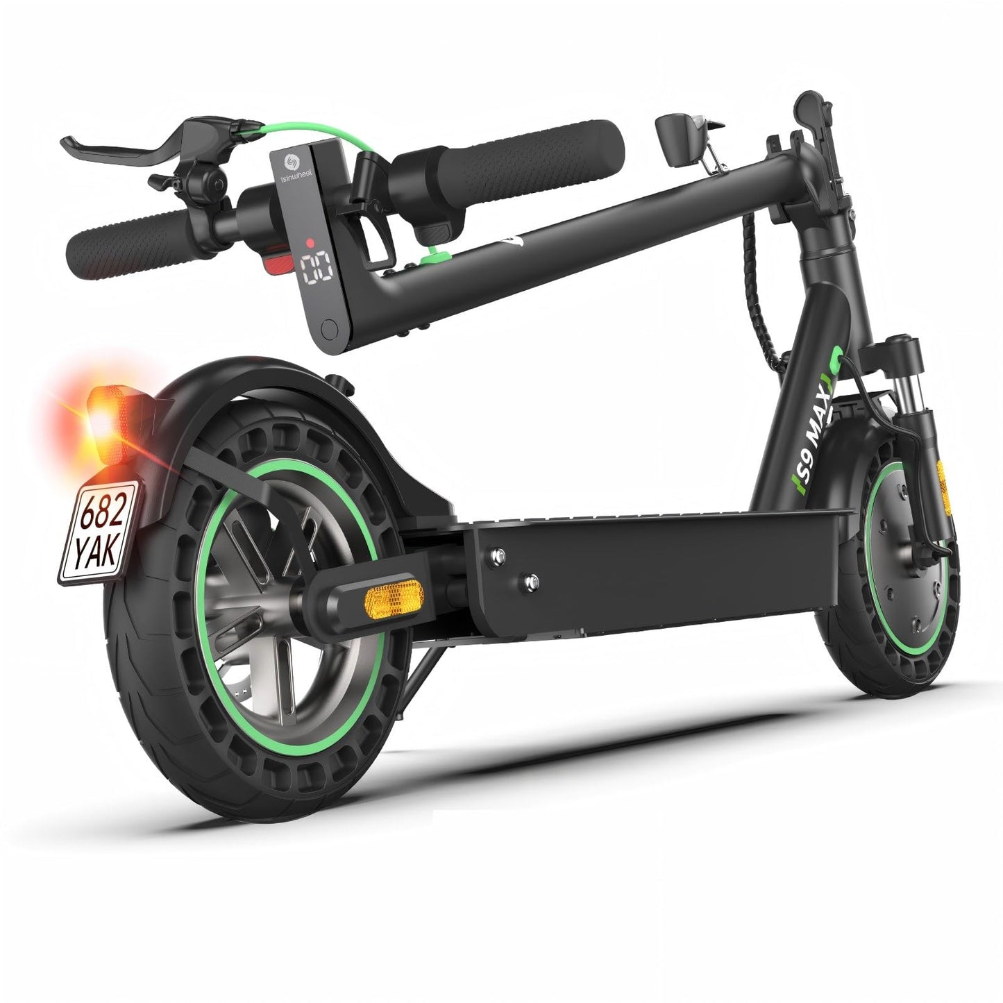 E Scooter mit Straßenzulassung, 10/8,5 Zoll MAX 60/40/30 Reichweite E Roller, Faltbarer Elektroscooter bis 120KG mit Duale Aufhängung, USB-Port und APP, Elektroroller Erwachsene für Pendeln